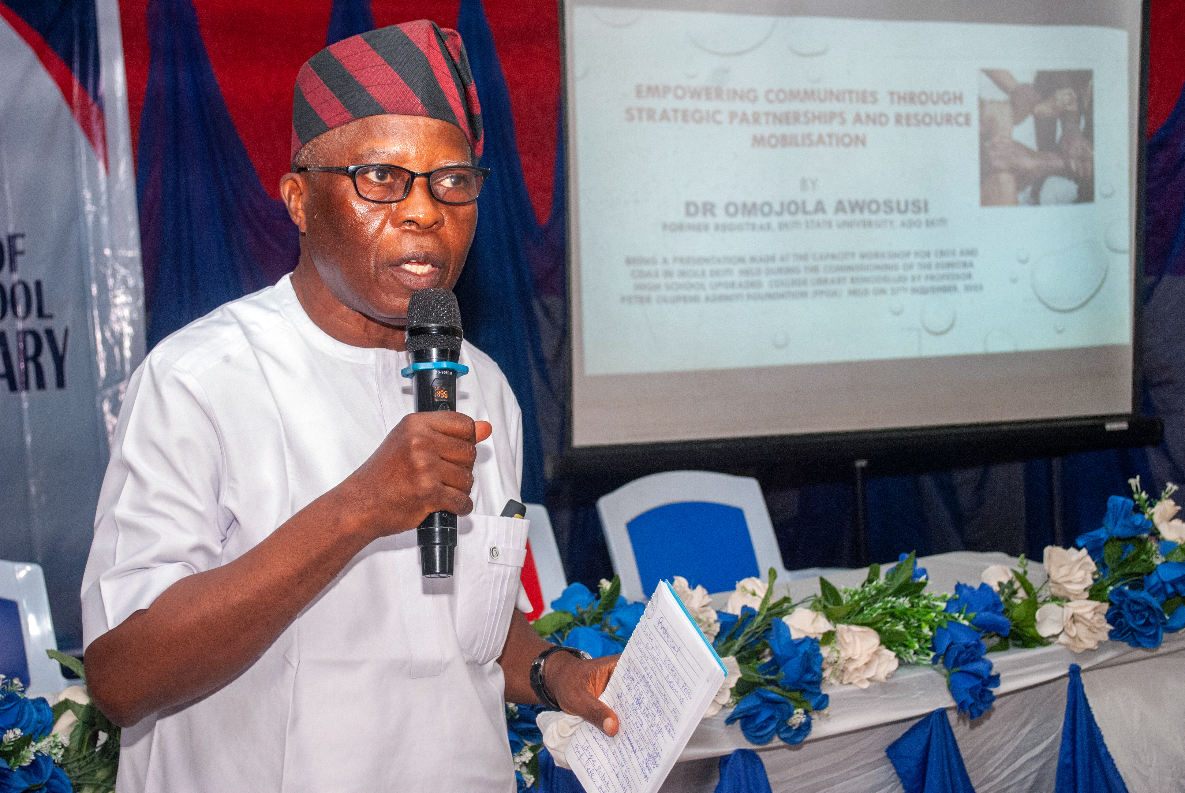 PPOAF Hosts Capacity Building Workshop for Community-Based Organisations (CBOs) and Community Development Associations (CDAs) in Ikole-Ekiti